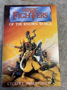 Heroic Fighters of the Known World, vintage models by Citadel Miniatures. Boxed - Picture 1 of 3