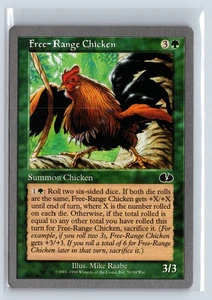 FREE-RANGE CHICKEN – MTG Magic the Gathering Card – Unglued – Common - Picture 1 of 6