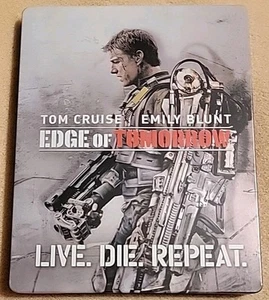 Edge of Tomorrow Live Die Repeat (Blu-ray, DVD) SteelBook Target Exclusive - Picture 1 of 8