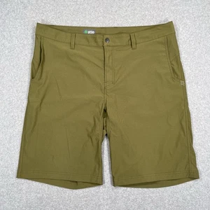 Stio Coburn Shorts Mens 40 (41 x 11.5) Hiking Performance Green Dried Yucca - Picture 1 of 13