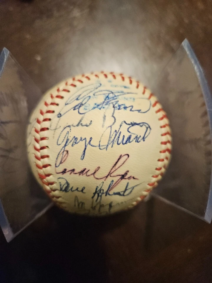 1979 TEXAS RANGERS TEAM SIGNED BASEBALL 23 AUTOS JENKINS CAMPANERIS JSA - Image 1 of 4