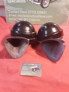 Triumph Tr2 3a Hupen Lucas Metall High Low Tone Original  - Bild 1 von 6