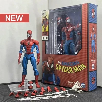 Action Figure Spiderman Videogame Marvel Avengers 17cm Simbionte New - Immagine 1 di 4
