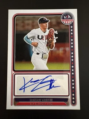 2024 Panini Stars and Stripes - 18u National Team Auto Konnor Griffin #NTS-KG - Image 1 of 4