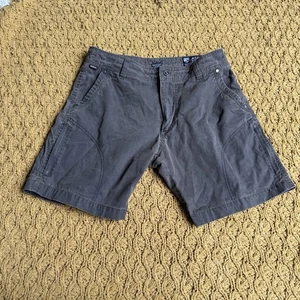 Kuhl Shorts Herren 31 grau Outdoor Wandern Cargo schnelltrocknend Trail Vintage Patina Dye - Bild 1 von 6