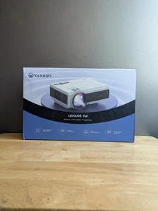 VANKYO Leisure 3W Smart Portable Advanced Mini Projector-White - Picture 1 of 5
