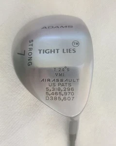 Adams Golf Tight Lies VMI Air Assault 24° Strong 7 Wood RH Reg Flex Graphite - Picture 1 of 10