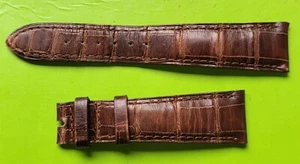 Authentic Patek Philippe Genuine Brown leather watch strap B45 21/16mm, 74+113mm - Picture 1 of 2