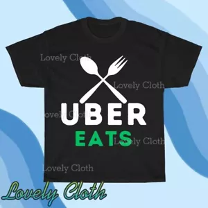 Uber Eats Logo TEE T-Shirt Funny American Size S to 5XL Hoodie & T-Shirt - Picture 1 of 8