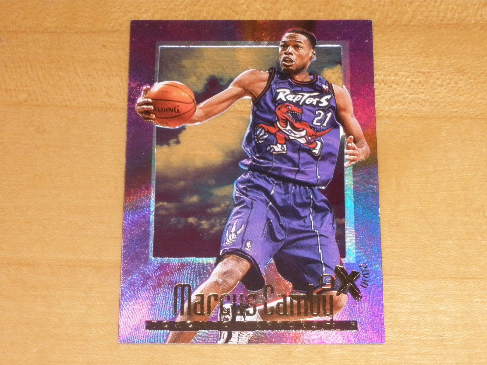 1996-97 Fleer EX Basketball #70 Marcus Camby Rookie RC