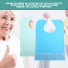Waterproof Adult Elder Mealtime Eating Bib Clothes Clothing Protector Dining FST