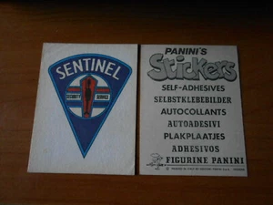 figurina-PANINIS AUFKLEBER-WÄCHTER SICHERHEITSDIENST-IN STOFFA - Bild 1 von 1