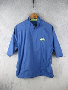 Zero Restriction Golf Wind Jacket sz M blue S/S Tour Series PGA National - Picture 1 of 18