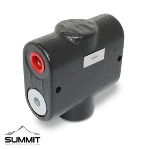 Hydraulic Proportional Flow Divider Combiner Valve, 2-Way, 50:50, 16 GPM, ½” NPT - Picture 1 of 6