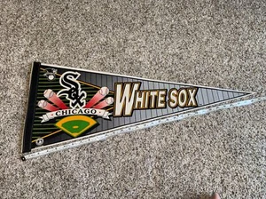 Vintage Chicago White Sox MLB Baseball 30x12 Felt Pennant made in USA Wincraft - Picture 1 of 6