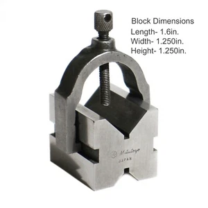 Mitutoyo Japan Vee Block and Clamp Set Machinist Tool - Picture 1 of 4