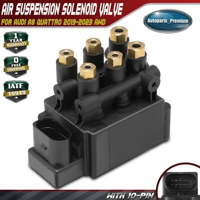 Bloque solenoide válvula suspensión neumática para Audi A8 Quattro 2019-2023 AWD 4N0616013 Foto 1 de 4