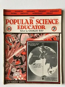 Vintage The Popular Science Educator Magazine Part 44 1936 171 - Imagen 1 de 1