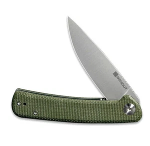 SENCUT Neches TaschenmesseFlipper Knife Micarta Handle 010Cr15CoMoV  59 - 61 HRC - Bild 1 von 3