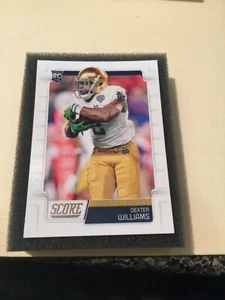 2019 Score RC Dexter Williams Packers RC Stud Pack Fresh Hot Free Shipping - Bild 1 von 1