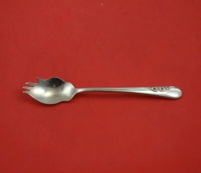 Cuchillo de queso de plata esterlina Blossom Time de International con selección de 4 dientes original 6" Foto 1 de 3