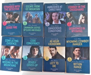 Mills & Boon Books Heroes 16 Stories 8 x 2 in 1 Books Bundle Joblot - Imagen 1 de 6