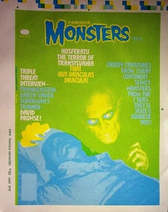Berühmte Monster von Filmland #153 Verlagsmeister Nosferatu Cover Proof #WA - Bild 1 von 2