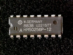 HM50256P-12 - Hitachi 262144-word X 1-Bit  CMOS Dynamic RAM 120nS (DIP-16) - Picture 1 of 1