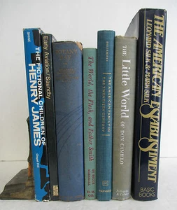 Lot of 7 Vintage BLUE Books for Library, Decor & Decorating, Great Reading! - Picture 1 of 2