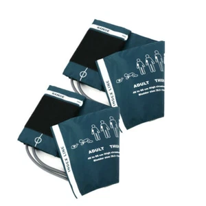 2Pcs Adult Thigh Double tube cuff,   are suitable for patient monitor - Picture 1 of 6