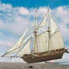DIY Wooden Ship Science Equipmen Assembly Model Sailing Boat Kit Kids Toys Gift-