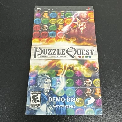 Puzzle Quest Demo Disc PSP NEW/SEALED BN 6 - Image 1 of 2