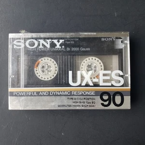 Sony UX-ES 90 Type ll High Bias 90 Minute Blank Audio Cassette Tape New - Picture 1 of 2