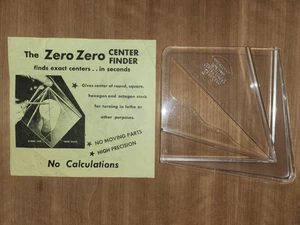 Zero Zero Craftmark Plastic Center Finder - Picture 1 of 4