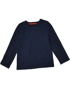 BODEN Boys Top Long Sleeve 4-5 Years Navy Blue Cotton AD08 - Picture 1 of 3