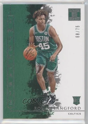 2019-20 Panini Impeccable Silver /75 Romeo Langford #2 Rookie RC - Image 1 of 2