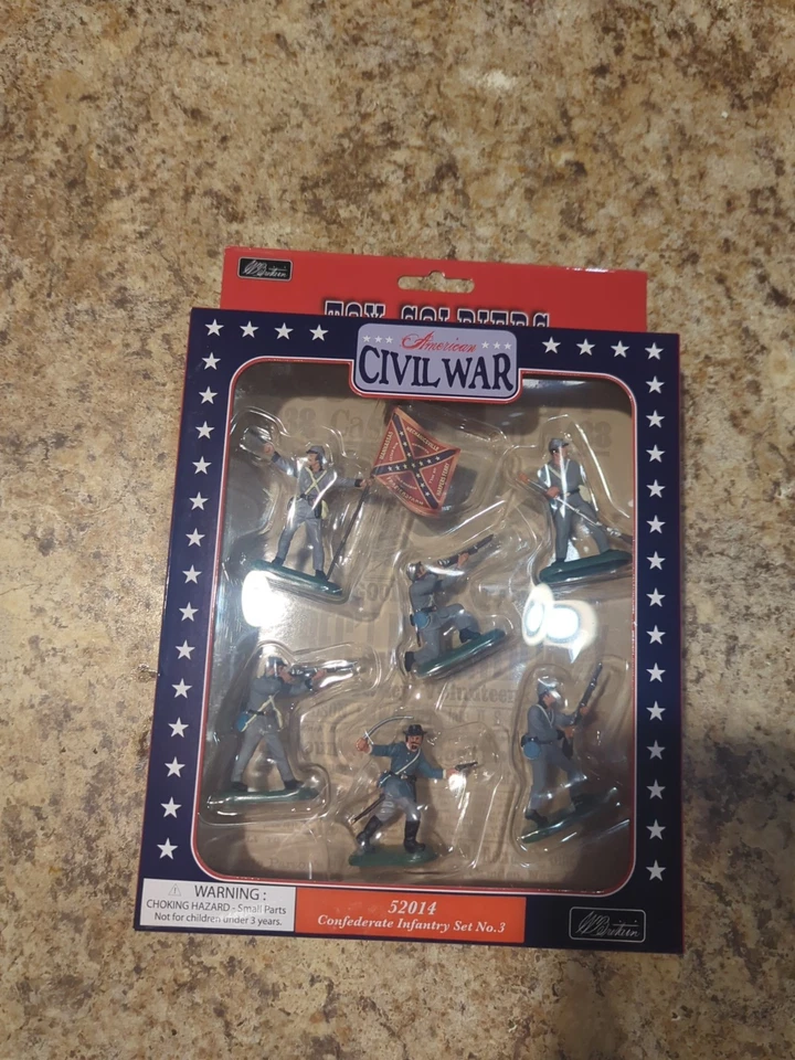 Juego de Infantería Confederada Gran Bretaña SuperDetail Nº 3 # 52014 sin usar, en caja - retirado Foto 1 de 4