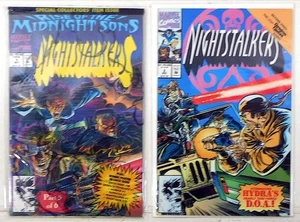 Nightstalkers Lotto di 2 fumetti #1, 2 (1992) Marvel Comics prima stampa - Foto 1 di 1