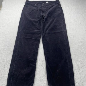 Vintage 90’s Levis 565 Pants 36x34 Purple Corduroy Loose Fit Wide Leg Made USA - Picture 1 of 10
