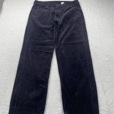 Pantalones Levis 565 de Colección Años 90 36x34 Púrpura Pana Calce Suelto Pierna Ancha Hechos en EE. UU. Foto 1 de 4