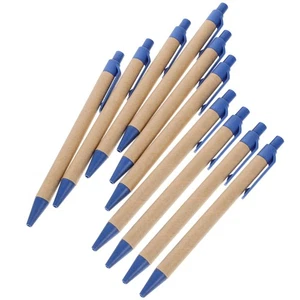 10 Pcs Ballpoint Pen Portable School Pens Journal Office for Planner - Picture 1 of 17