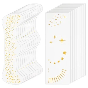 20PCS Glitter Freckles Face Tattoo, Gold Freckles Face Glitter, Sparkle Freck... - Picture 1 of 7