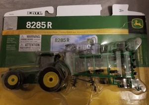 John Deere 8285R Traktor mit 2700 Mulchripper Set Diecast 2011 Ertl 1:64 Neu in OVP USA - Bild 1 von 7