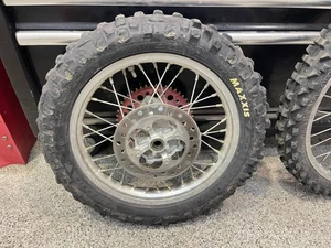 2006 HONDA CR85 CR85 OEM REAR TIRE HUB WHEEL ASSEMBLY HONDA OEM 2006 HONDA - Picture 1 of 9