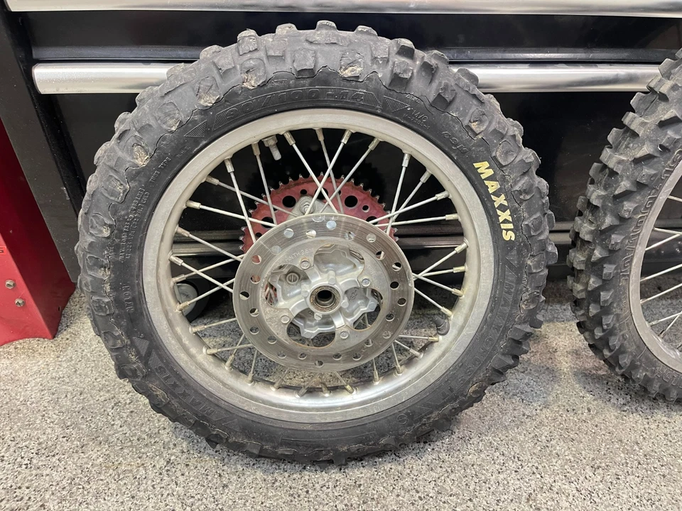 2006 HONDA CR85 CR85 OEM REAR TIRE HUB WHEEL ASSEMBLY HONDA OEM 2006 HONDA - Image 1 of 4