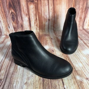 Scarpe stivaletti chelsea Vionic THATCHER donna taglia 7 in pelle nera - Foto 1 di 9