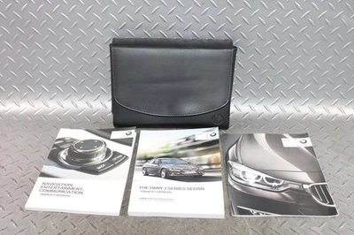 2014 BMW 320i Dashboard Dash Glovebox Owner's Manual Book Booklet Set FreeShip — 第 1/4 张图片