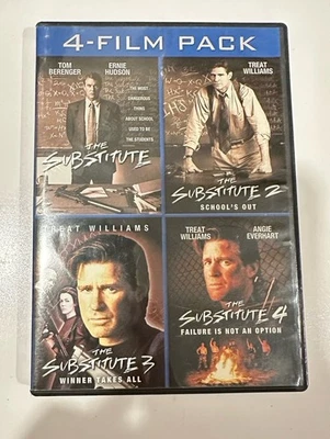 The Substitute Complete 4-Movie Collection (3-Disc) (DVD, 2000) Treat Williams  - Image 1 of 4