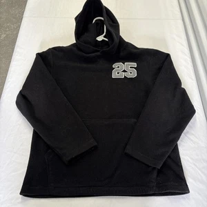 Place Authentic Sportswear Black Gray #25 Boys Fleece Hoodie Size L 10/12 - Picture 1 of 10