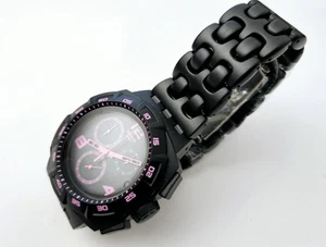 Swatch Chrono - SUIB410 - Black dunes pink - Leggermente USATO - - Imagen 1 de 2